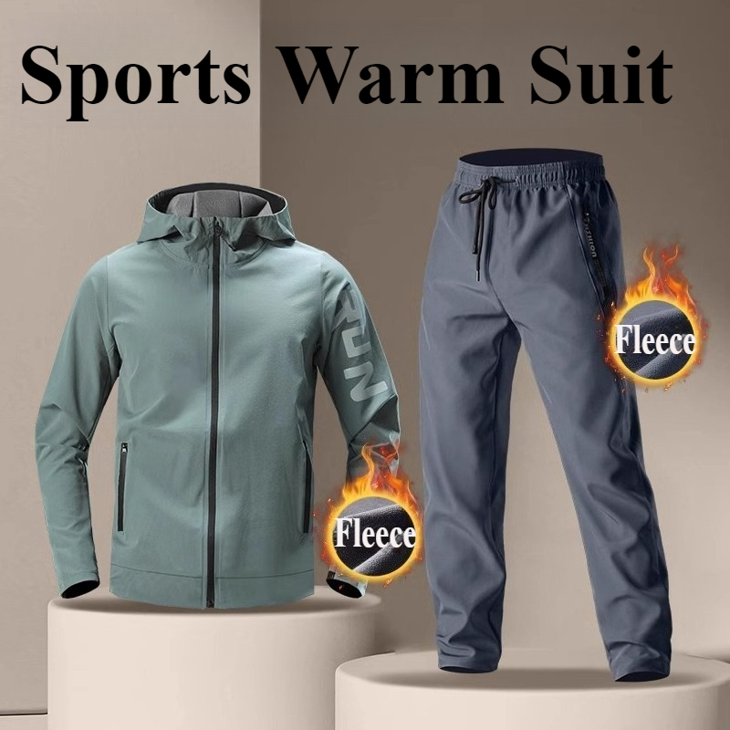 Running Gear Outfit - Conjunto Deportivo de Forro Polar Cálido
