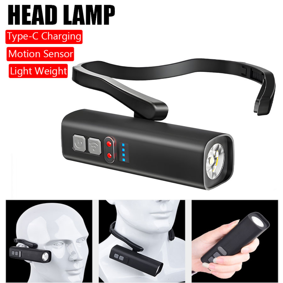 Running Headlamp Led - Linterna frontal con Clip para la
