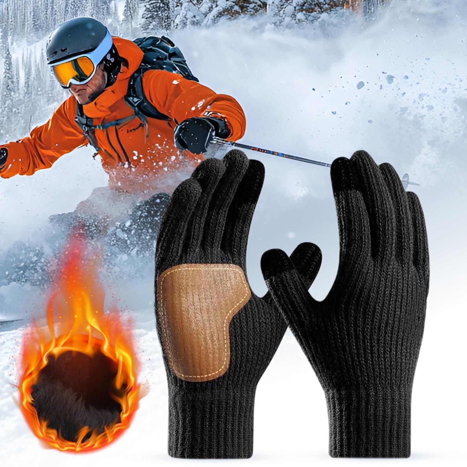 Running Gear In Cold Weather - Guantes calefactables USB con pantalla táctil,