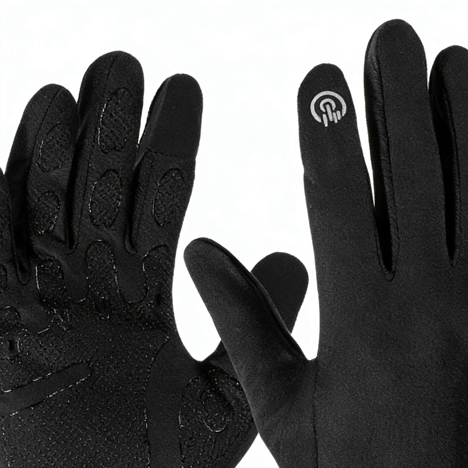 Running Gear In Cold Weather - Guantes cálidos para ciclismo, dedo completo,