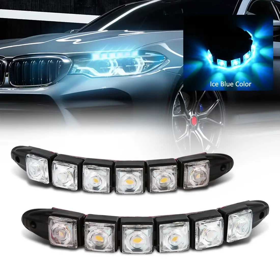 Luz LED DRL impermeable para c - Running Headlamp Led reseña y precio