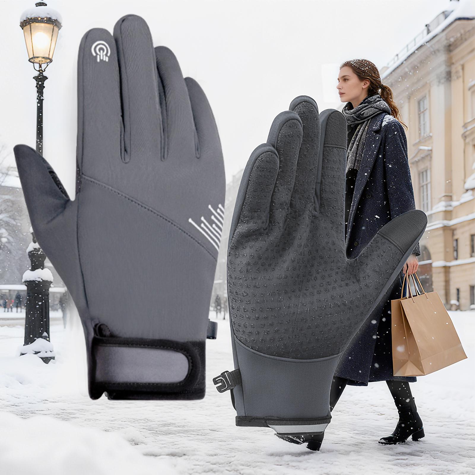 Guantes cálidos de invierno a  - Running Gear In Cold Weather reseña y precio