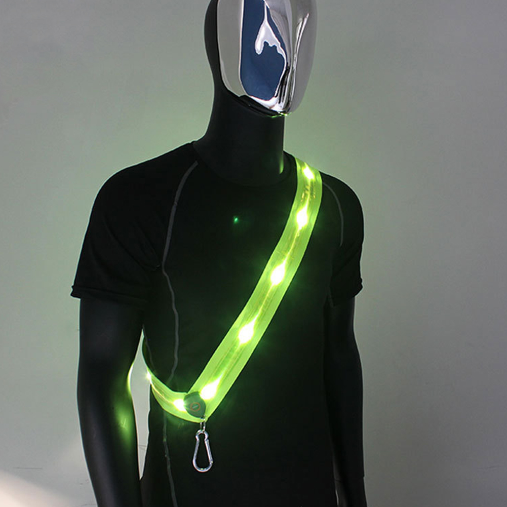 Correa de Hombro Iluminada con - Running Gear Green reseña y precio
